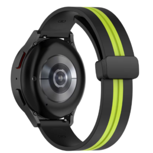 Alternative view of Bracelet en silicone bi-color pour SafeWatch Fitness